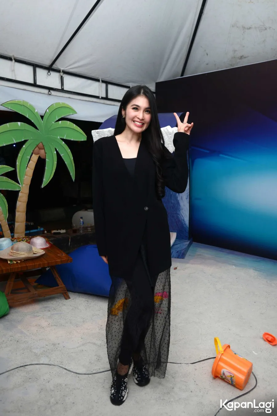 Hamil anak pertama, Sandra Dewi tak repot dengan persiapan kebutuhan bayi. ©KapanLagi.com/Bayu Herdianto