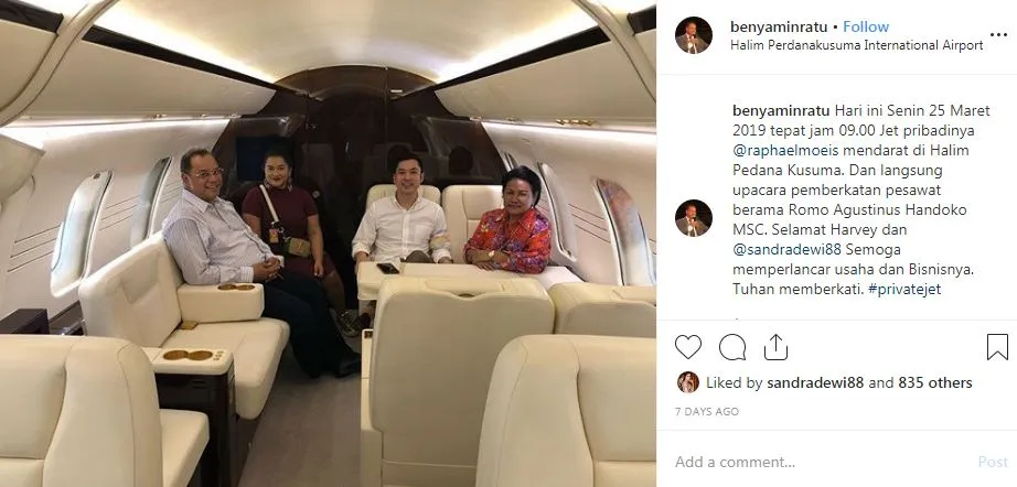 Komentar Sandra Dewi