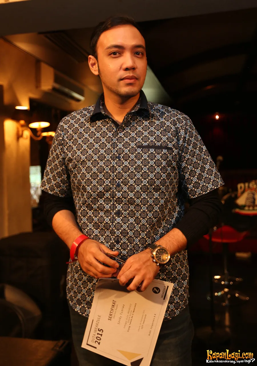 Sandy Tumiwa inginkan hak asuh anak Tessa Kaunang. cr: KapanLagi.com/Budy Santoso