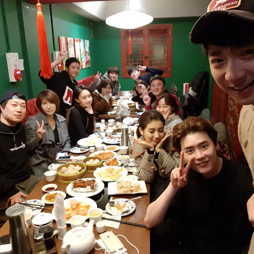 Lee Sang Yeob (kanan) juga ikutan posting © instagram.com/sangyeob