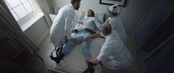 Sanjay direhabilitasi di Amerika Serikat(credit: Rajkumar Hirani Films)