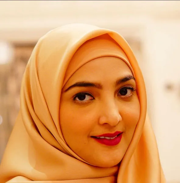Kecantikan Ashanty makin terpancar dengan berhijab © Instagram.com/azriel_l