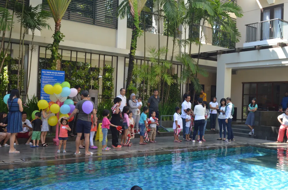 Paskah di Santika semakin seru dengan lomba bareng anak-anak ©Siti Rutmawati