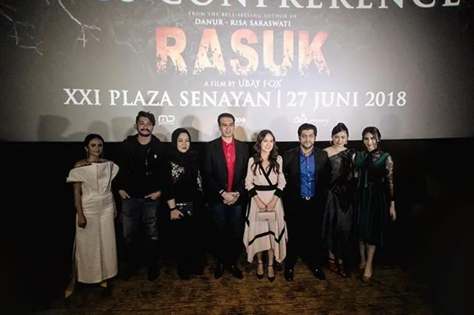 Di film 'RASUK' Shandy Aulia tak menyangka syuting di tengah hutan (credit: instagram.com/shandyaulia)
