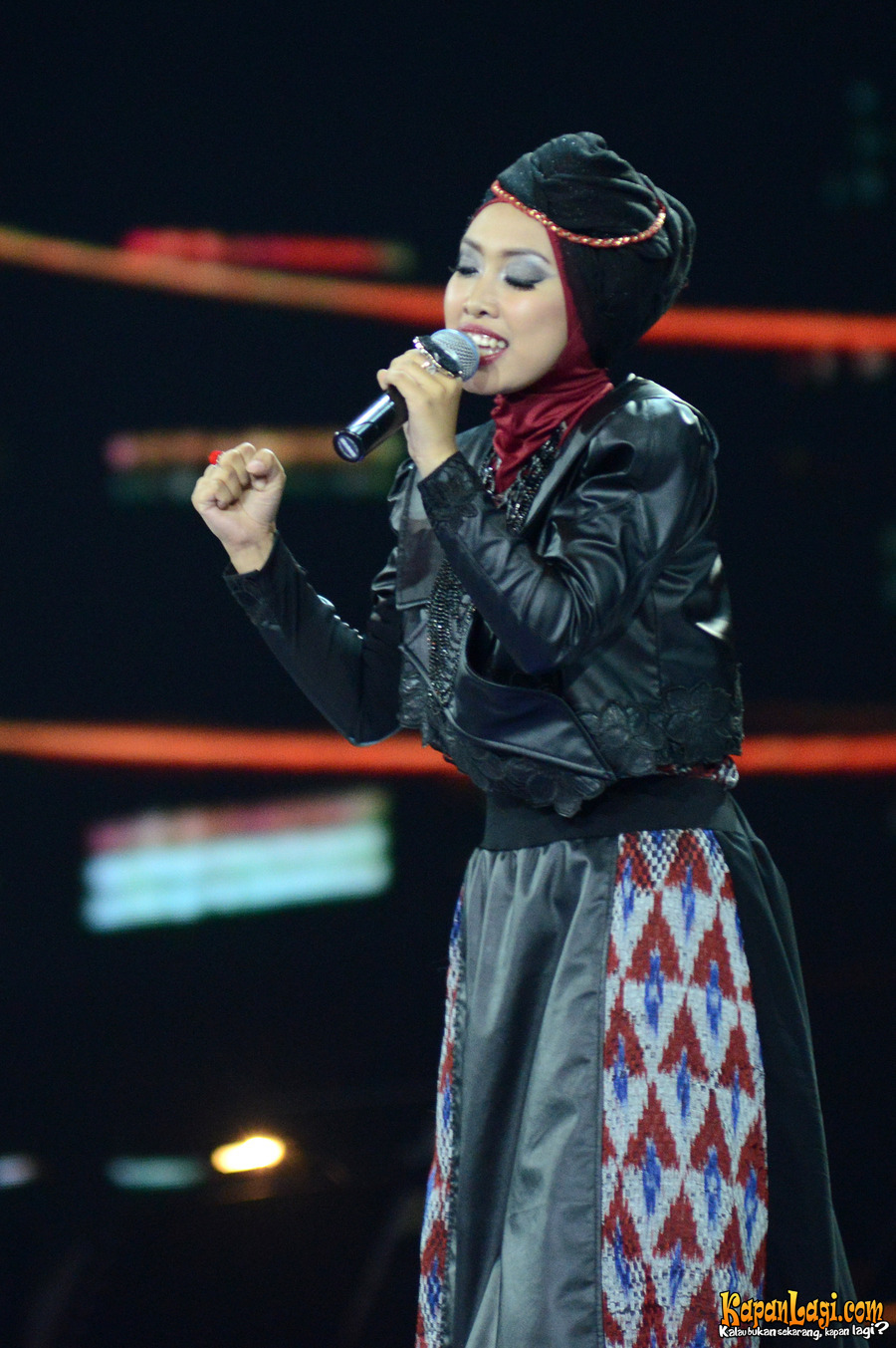 Sarah Saat Tampil di Indonesian Idol/@Foto: KapanLagi.com®/Bambang