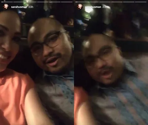 Sarah dan Afif yang bikin heboh netizen © instagram.com/sarahusman