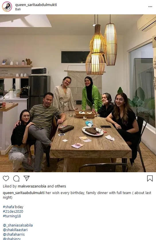 Saudara Shafa Juga Hadir
