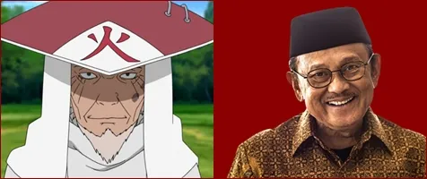 Hiruzen Sarutobi - BJ Habibie © Istimewa