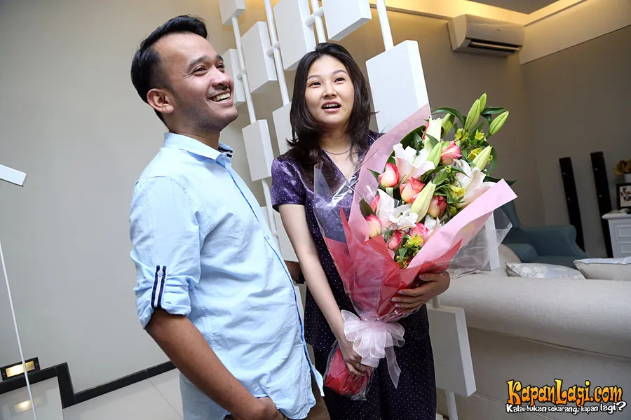 Wenda minta uang kadonya disumbangkan/© KapanLagi.com®/Agus Apriyanto