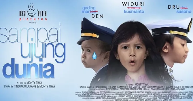 Parodi poster film SAMPAI KE UJUNG DUNIA (credit: instagram.com/dwisasono)