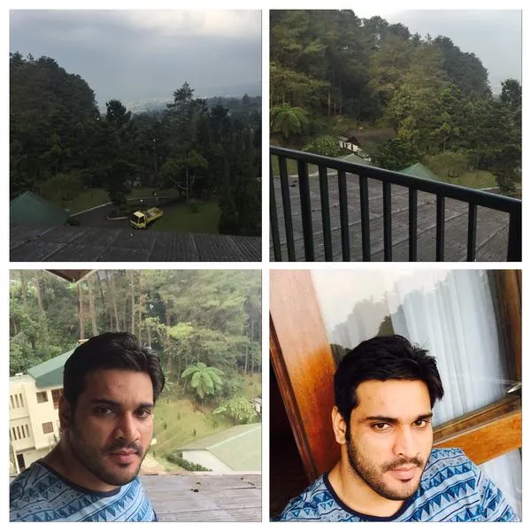 Ini dia selfie Saurav Gurjar saat berada di puncak @twitter.com/gurjar_saurav