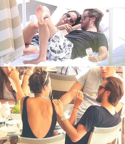 Sebelumnya Scott juga sempat tertangkap mesra dengan seorang wanita saat masih menjalin hubungan dengan Kourtney © istimewa
