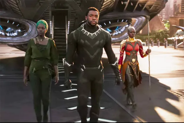 Kostum Black Panther berhasil pulang membawa Oscar. (Marvel Studios)