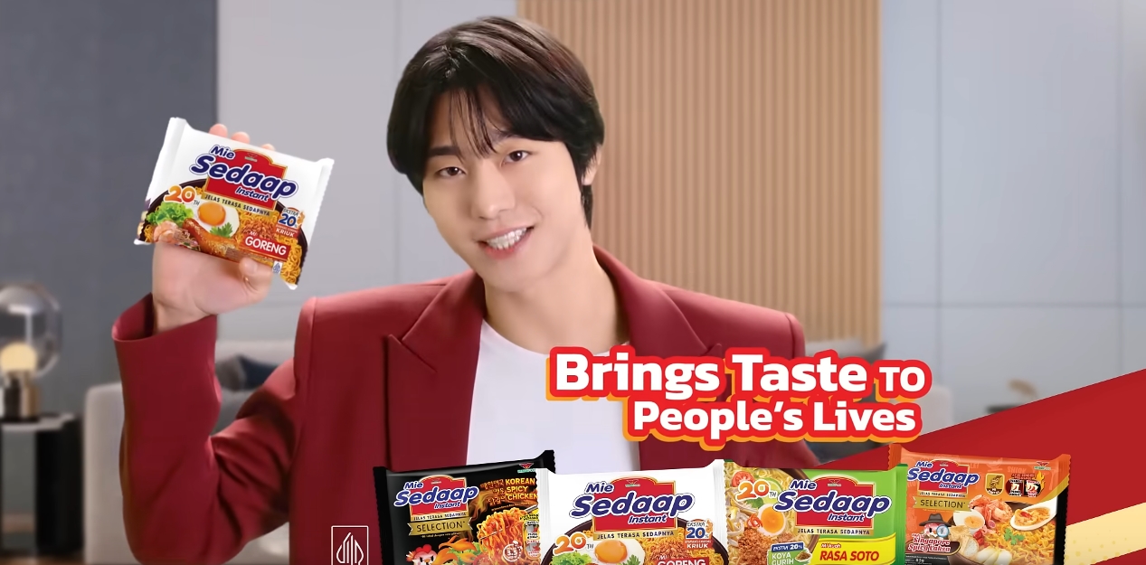 Ahn Hyo Seop, Brand Ambassador of Mie Sedaap.