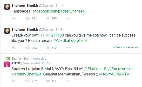 Ulah sang pembajak. @twitter.com/shaheer_s