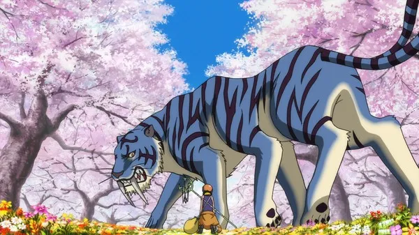 Salah satu binatang buas dalam Strong World.