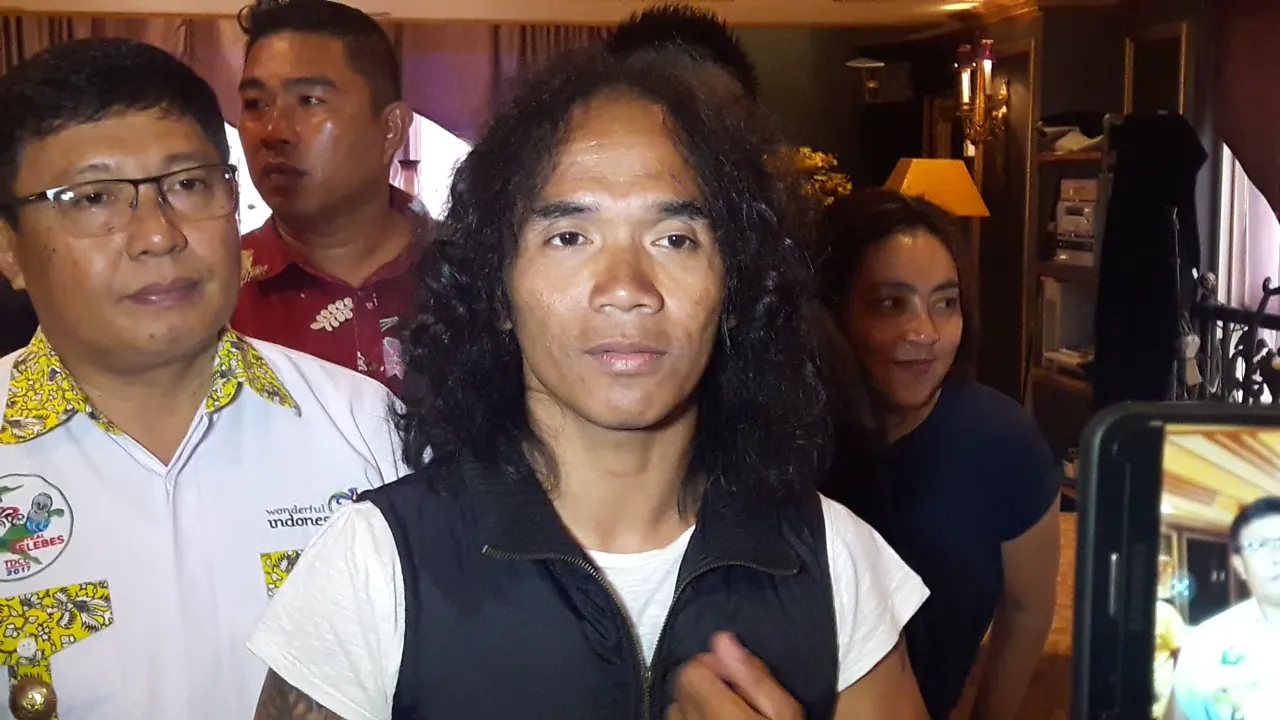 Kaka tak sabar hibur Warga Poso © KapanLagi.com®/Fikri Alfi Rosyadi