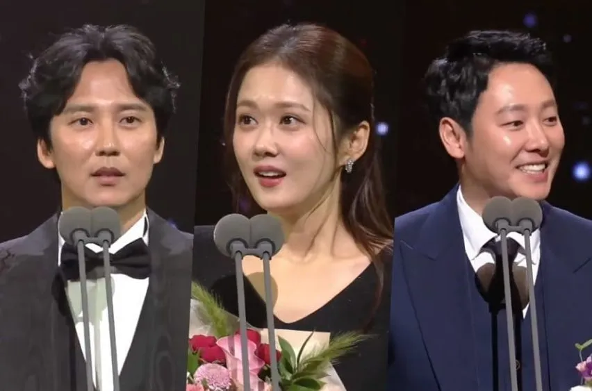 Kim Nam Gil, Jang Nara, Kim Dong Wook © soompi.com