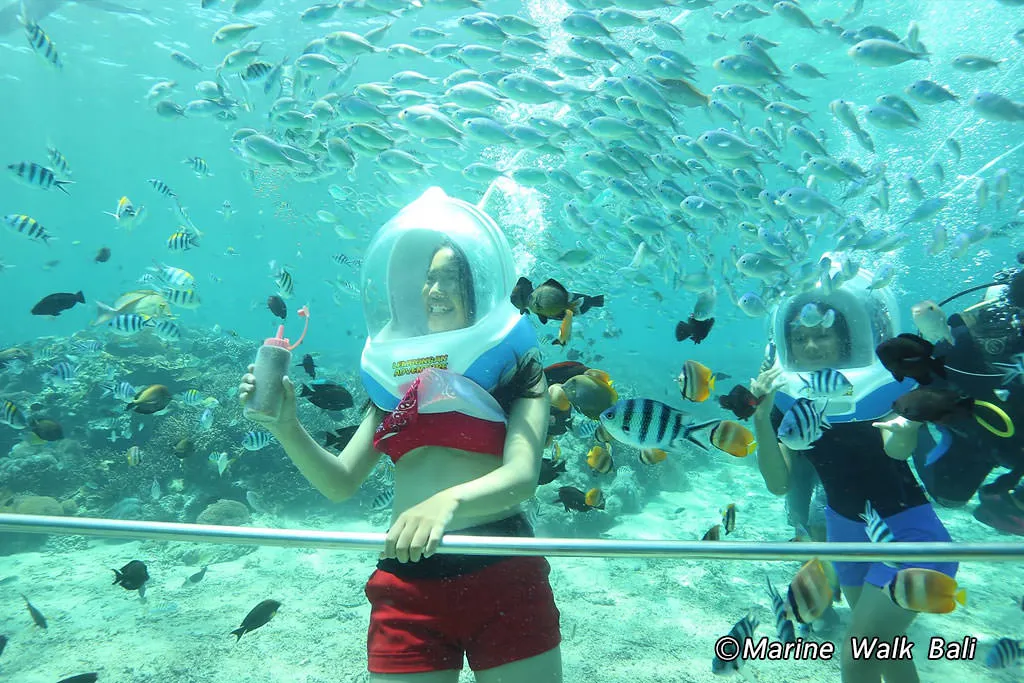 © marine walk bali
