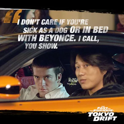 Lucas Black & Sung Kang © Lucas Black Official Facebook