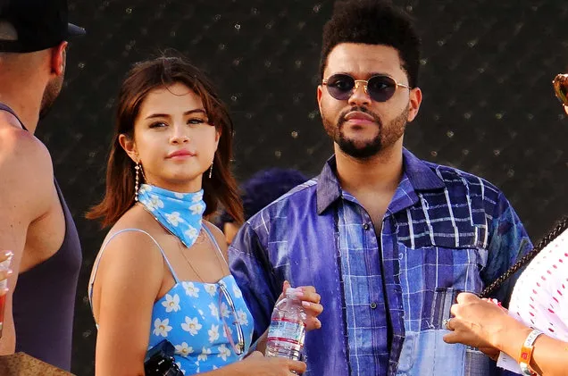 Selena dan The Weeknd di Festival Coachella © Splashnews/billboard.com