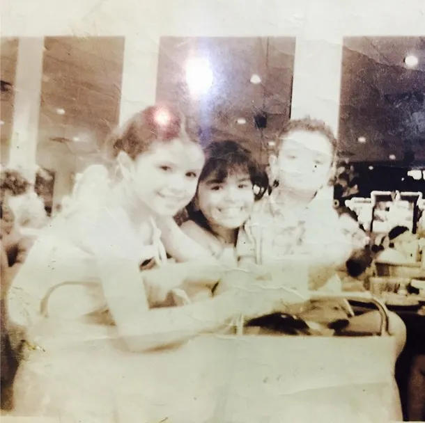 Selena Gomez saat kecil @ Instagram/Selena Gomez