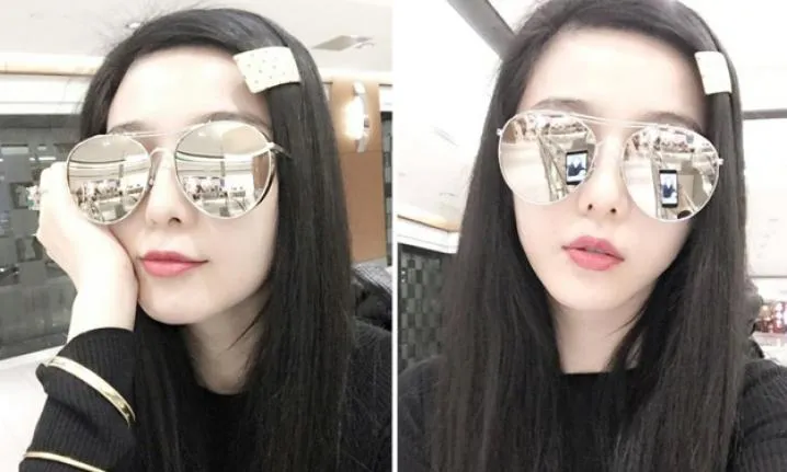 Selfie Fan Bingbing, makin gendut nggak sih? © lollipop.sg