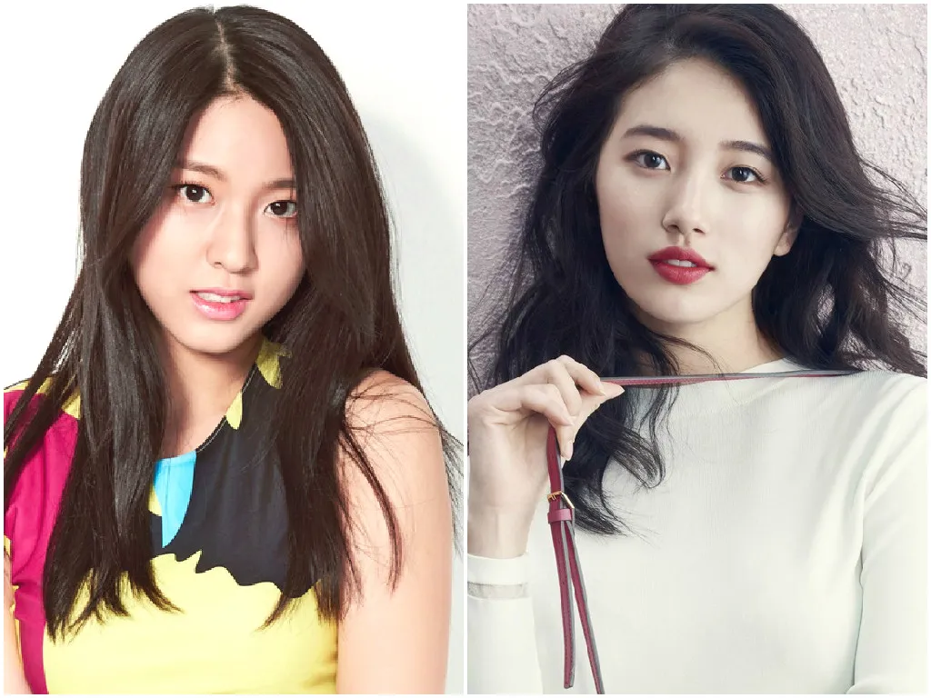 Seolhyun dan Suzy. Siapa yang lebih kalian suka? © Istimewa