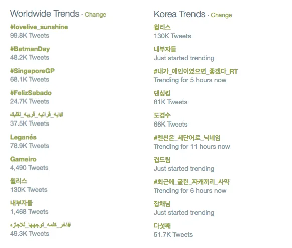 윌리스 (Willis) jadi trending nomor satu di Korea © MBC