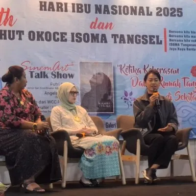 Seruan Stop Normalisasi KDRT Melalui Preview Film Suamiku, Lukaku di Perayaan HUT OKEOCE Isoma