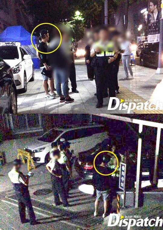Suasana TKP Seungho usai dilempar gelas oleh mantan atasan. ©dispatch.co.kr