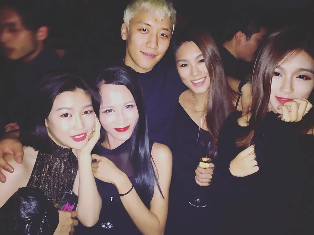 Seungri Big Bang saat merayakan ulang tahun di Shanghai. ©Instagram/Becca_wannan