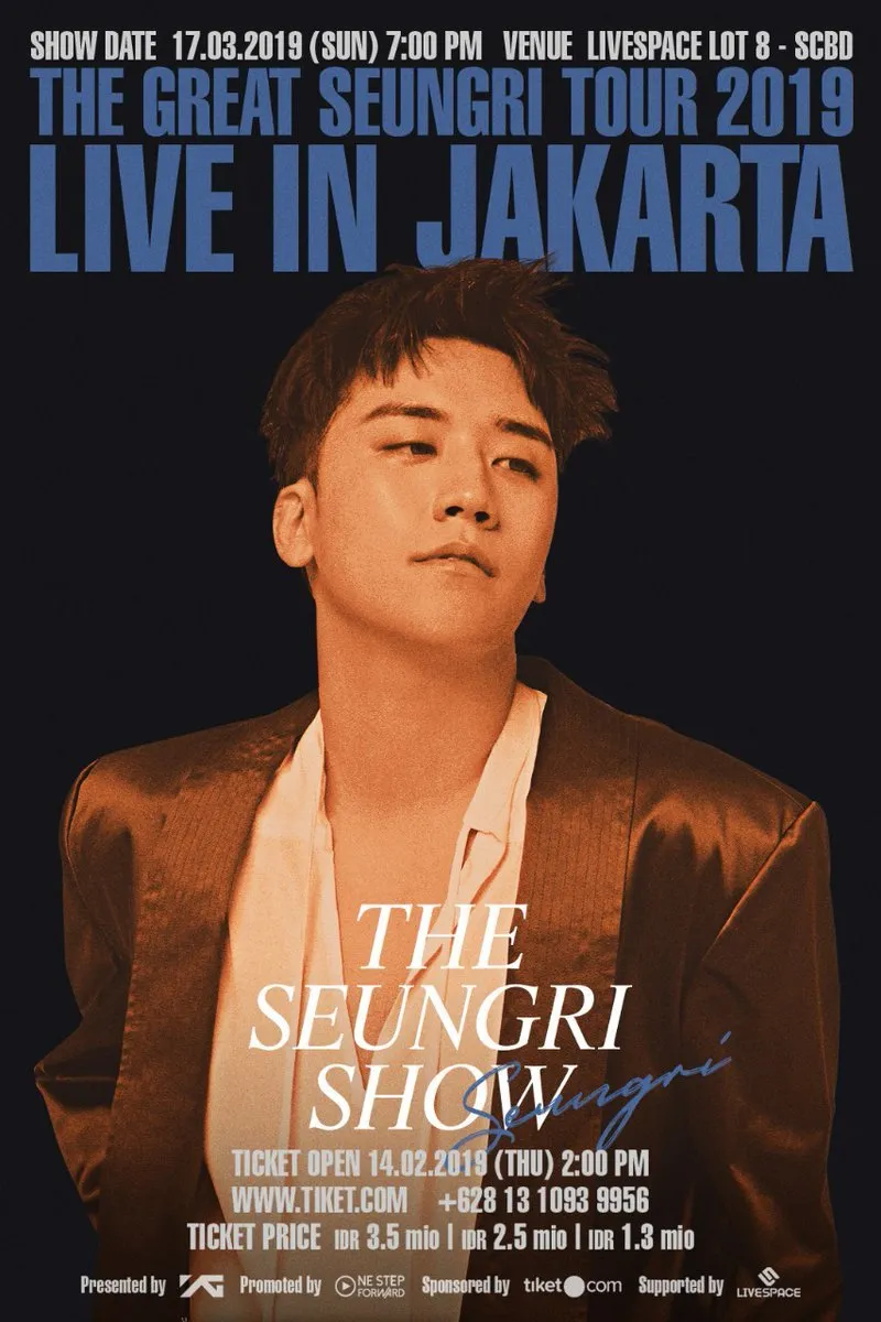 Konser Seungri Jakarta © YG Entertainment
