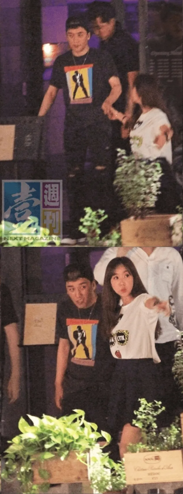 Seungri Big Bang saat berada di depan sebuah club di Taiwan. © koreaboo.com