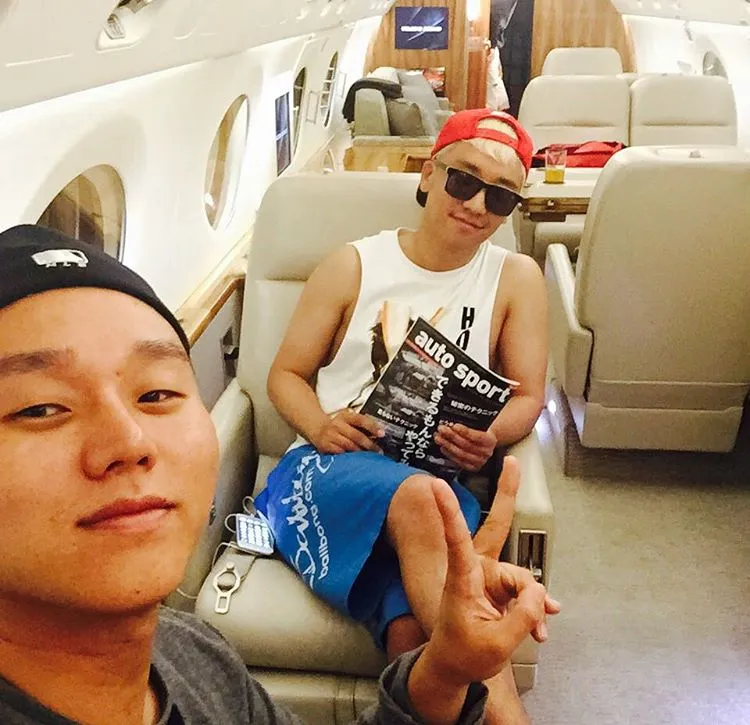 Seungri Big Bang ternyata dikirim jet pribadi oleh Lim Kim. © instagram/seungriseyo
