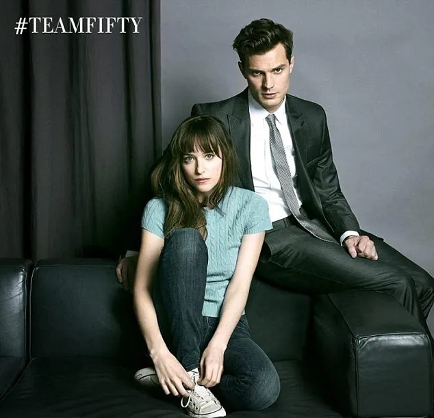 Ana dan Christian di 50 Shades of Grey @ Universal Pictures