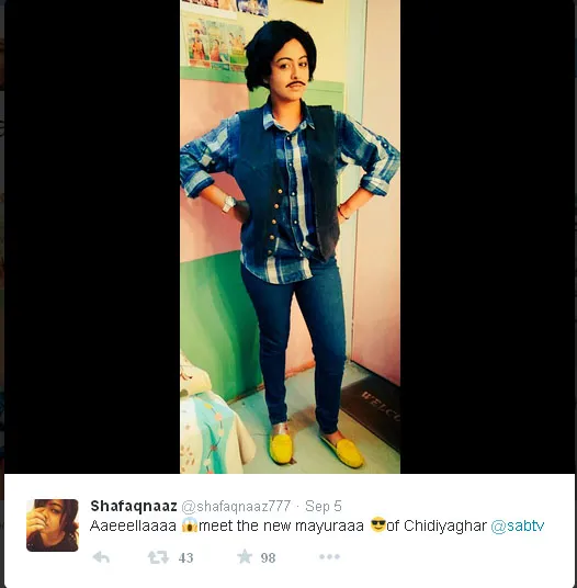 Ini di sosok Shafaq yang baru, tampan atau cantik? © Twitter.com/shafaqnaaz777