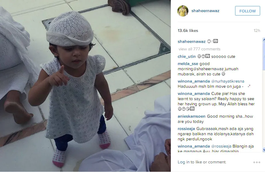 Shaheer Sheikh lagi kangen sama Aairah nih! © Instagram.com/shaheernawaz