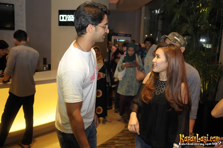 Ayu mendoakan Shaheer agar nantinya lebih bahagia © KapanLagi.com®/Bayu Herdianto