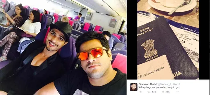 Vin Rana naik ekonomi, Shaheer naik kelas bisnis. @twitter