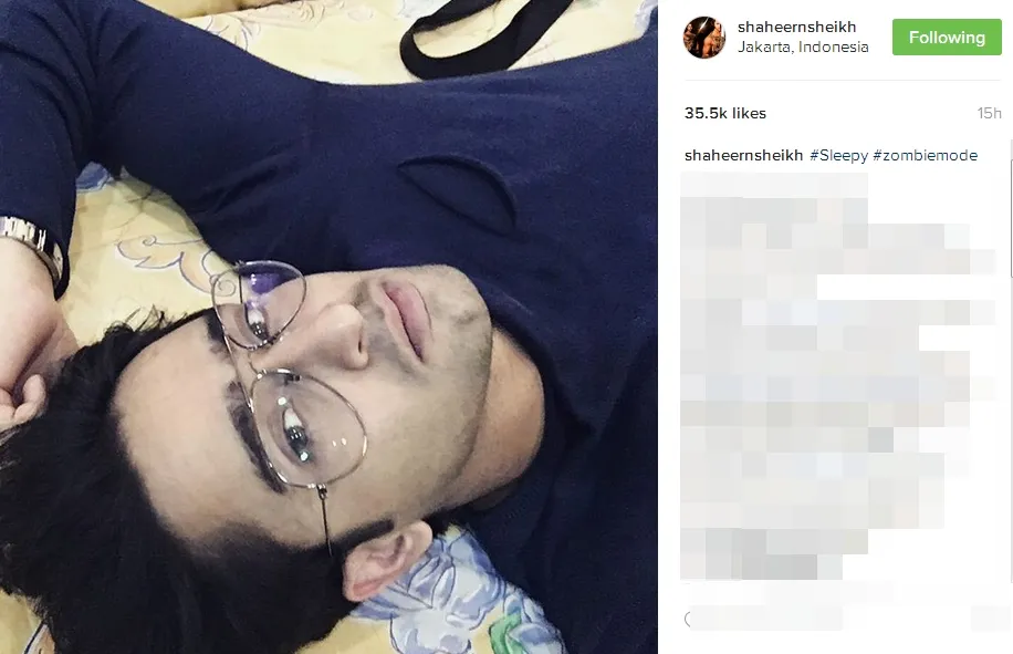Kedatangan Shaheer ke Jakarta bikin netizen heboh ©instagram/shaheernsheikh