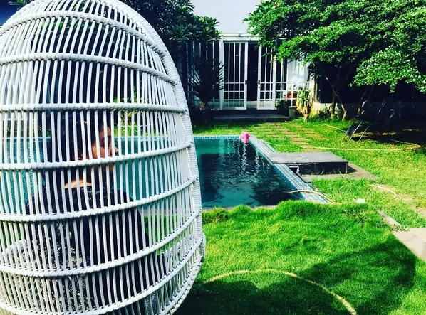 Ifrah di rumah Jessica Iskandar ©instagram/dr_ifrah