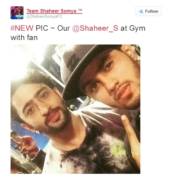 Sekarang brewoknya makin lebat. ©©twitter/shaheersoumyafc