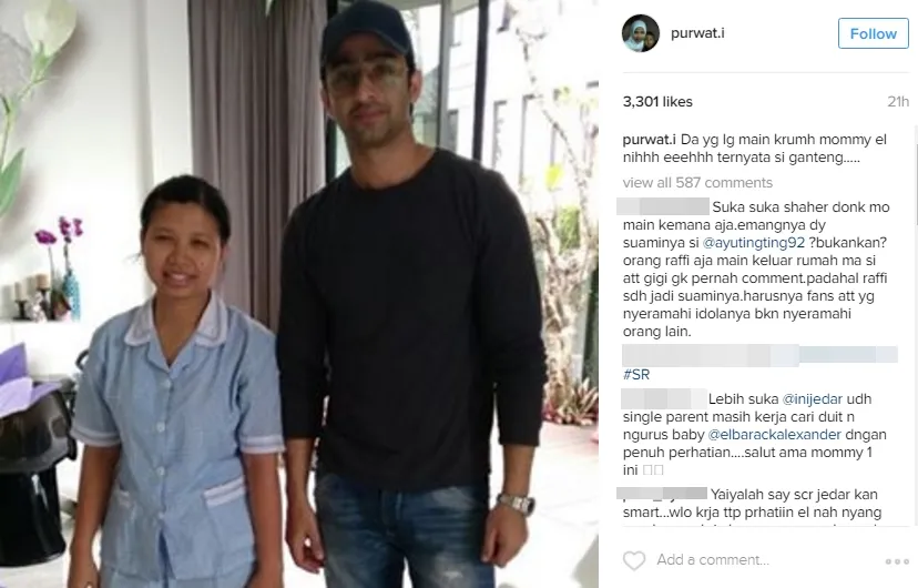 Shaheer Sheikh kunjungi rumah Jedar ©instagram/purwat.i