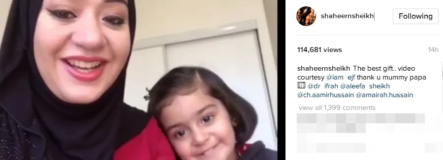 Kado terbaik untuk Shaheer di hari ultahnya yang ke-33 ©instagram/shaheernsheikh