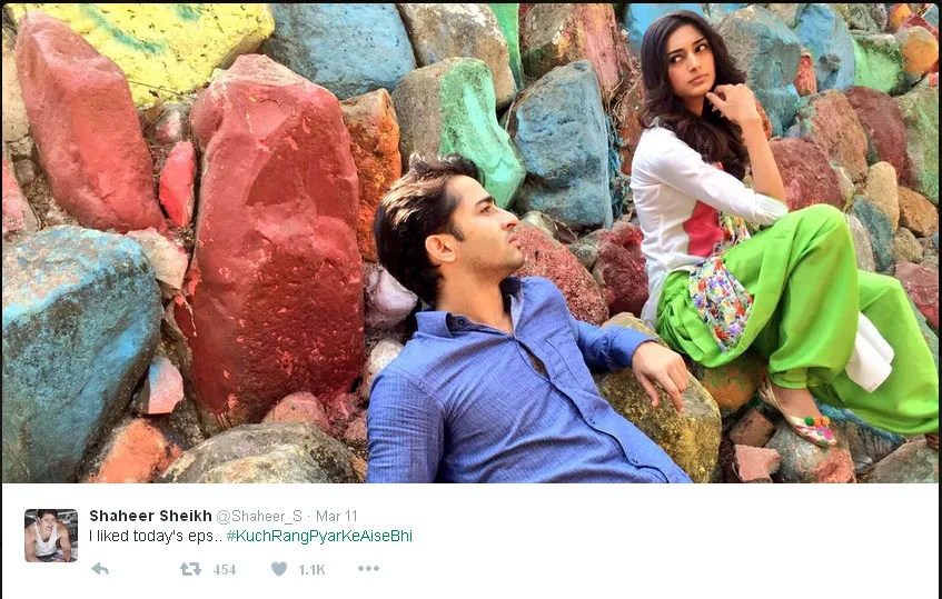 Ini dia episode yang disukai Shaheer, keren kan? © Twitter.com/shaheer_S