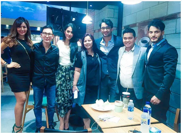 Ini dia para artis yang nobar bareng Shaheer dan Ravi © Instagram.com/ravi.bhatia