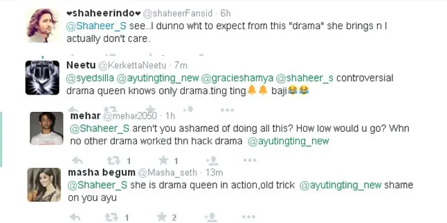 Ini dia beragam komentar pedas yang menilai jika kejadian tersebut hanya drama belaka @twitter.com/Shaheer_S
