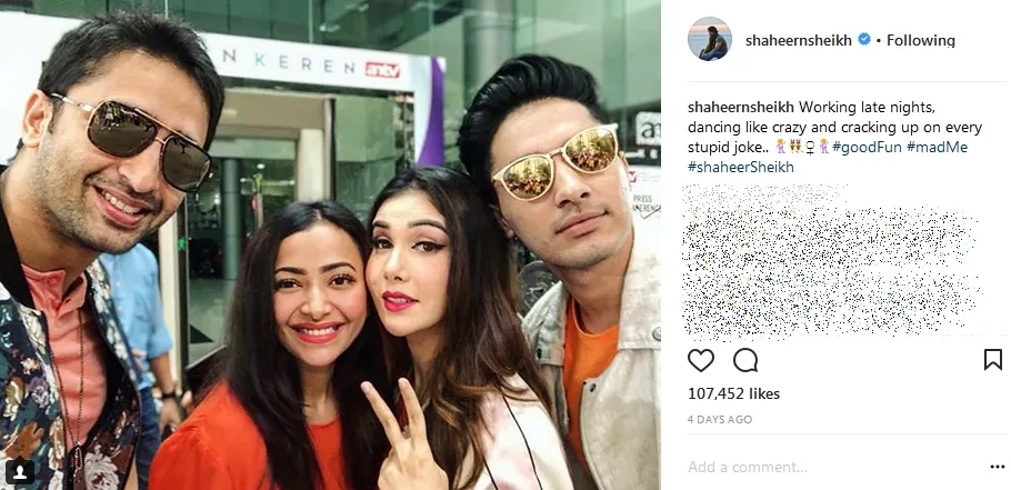 Shaheer Sheikh anggap guyonan teman-temannya kocak ©instagram/shaheernsheikh