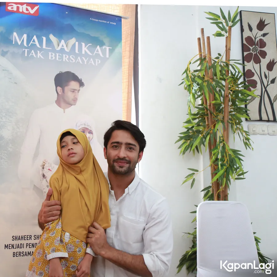Shaheer kagum dengan semangat Maysita © KapanLagi.com®/Muhammad Akrom Sukarya